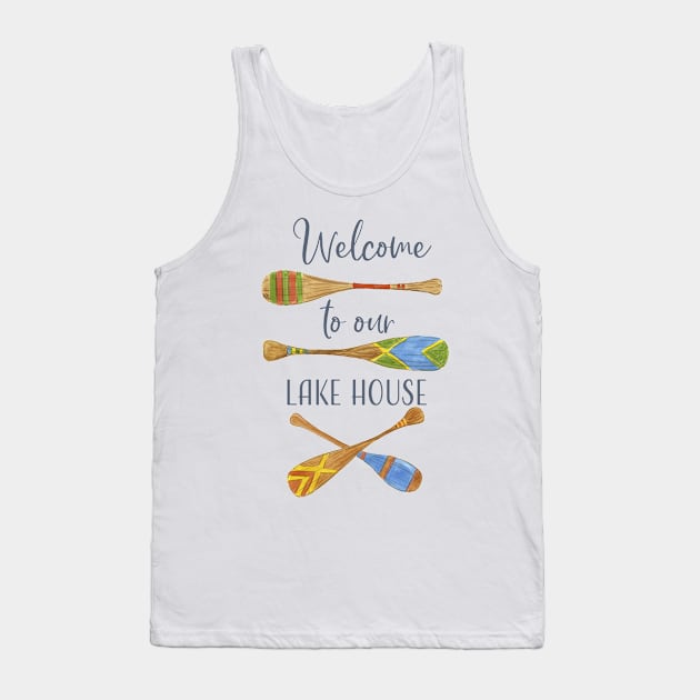 Welcome to our Lake House Tank Top by SWON Design